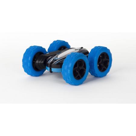 RC bestuurbare StuntAuto dubbelzijdig 360° rollen draaien spinnen | Blauw